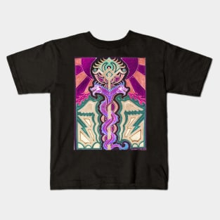 Kundalini Staff 09 Kids T-Shirt